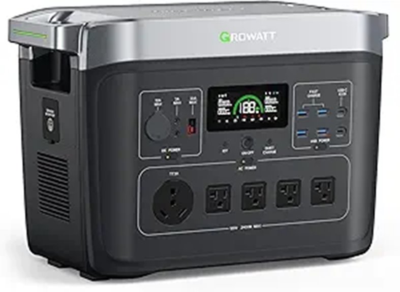 portable solar power station