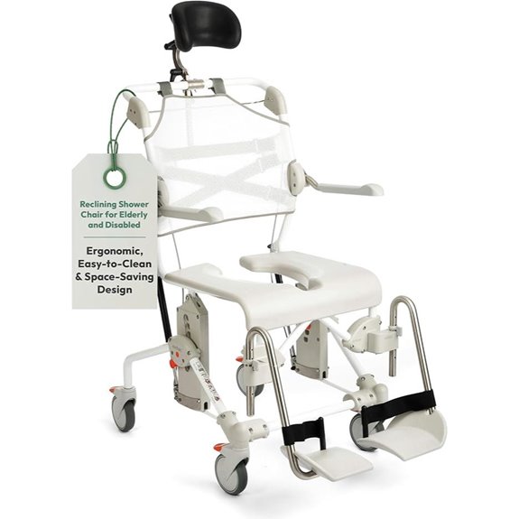 Etac Swift Mobil Tilt-2 Shower Commode Chair