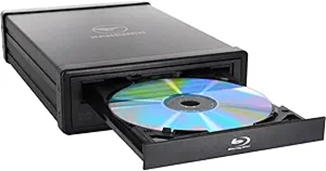 Kanguru External USB3 16x BD-RE Blu-ray Disk Burner