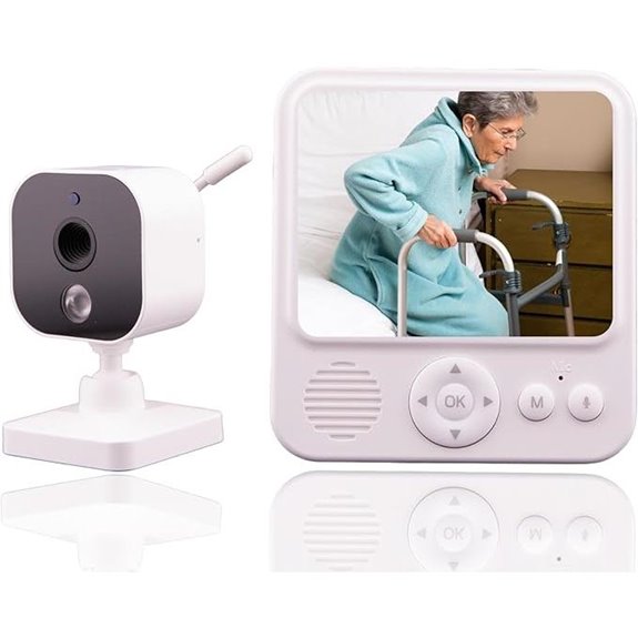 Smart Caregiver Portable Video Monitor with Night Vision