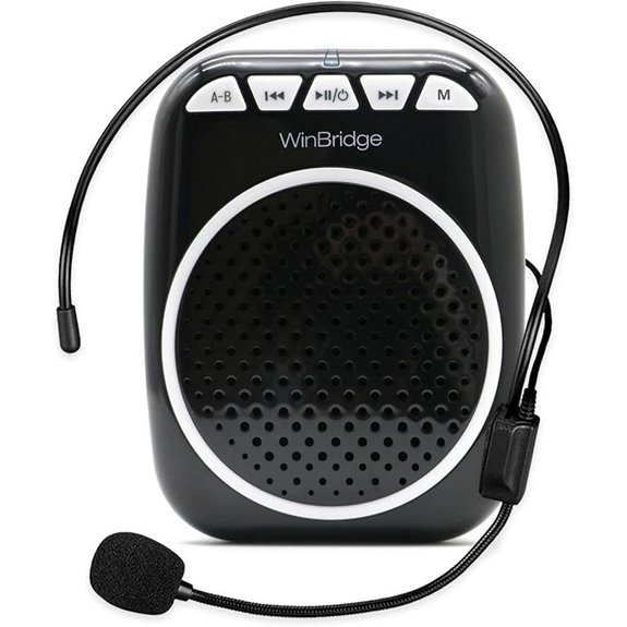 WinBridge WB001 Portable Voice Amplifier with Microphone