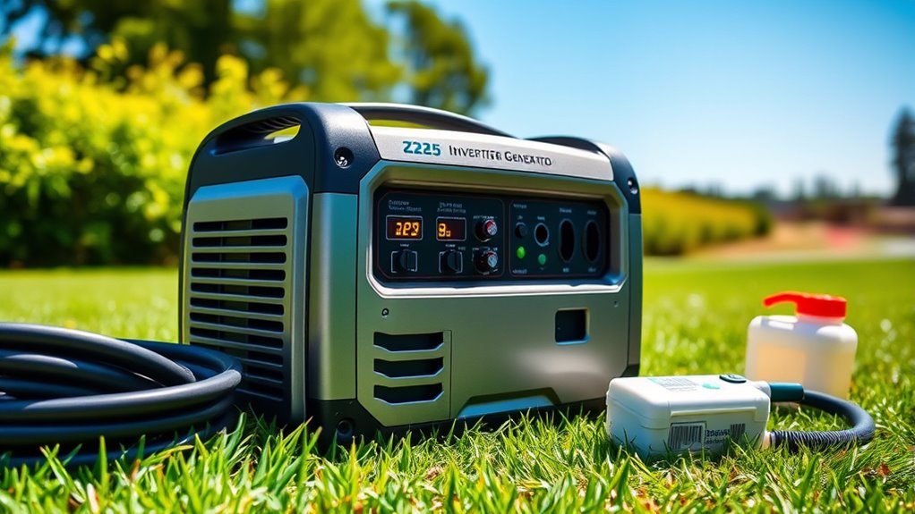 power fuel noise portability