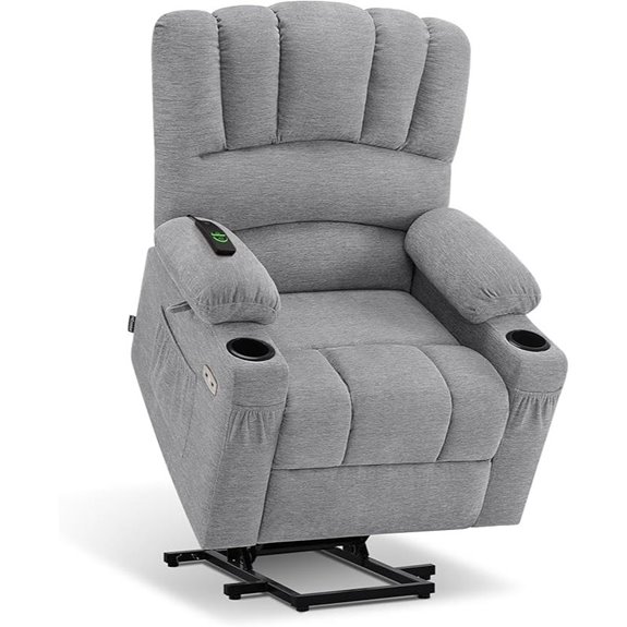 MCombo Power Lift Recliner with Heat and Massage