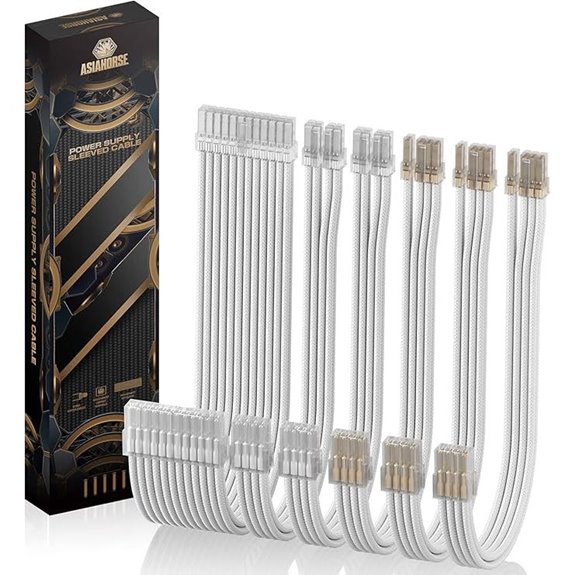 AsiaHorse PSU Cable Extension Kit (24Pin EPS PCI-E)