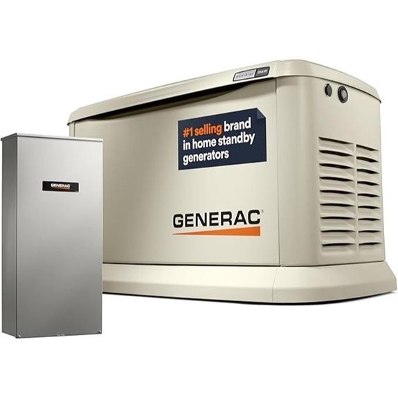 Generac 26kW Home Generator with Transfer Switch