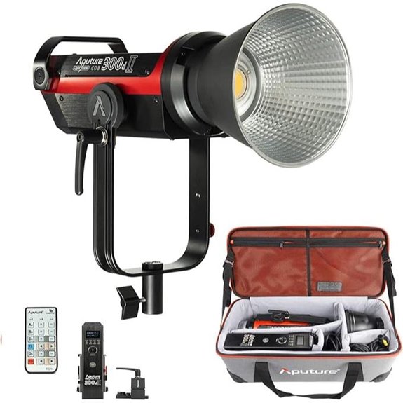 Aputure 300d II LED Video Light with Reflector