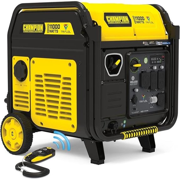 Champion 11,000-Watt Tri-Fuel Portable Inverter Generator