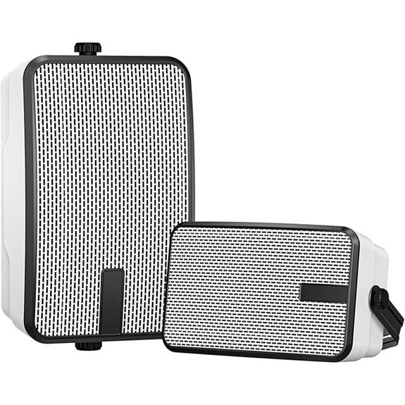 Outdoor Bluetooth Speakers 400W IPX5 Waterproof Wall Mount