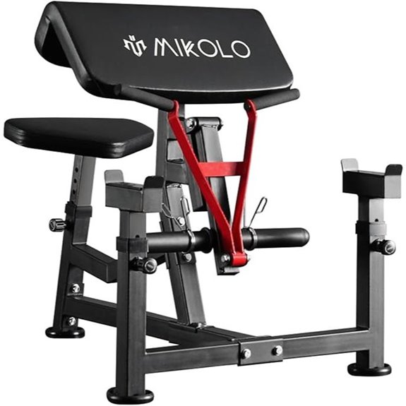 preacher curl bench