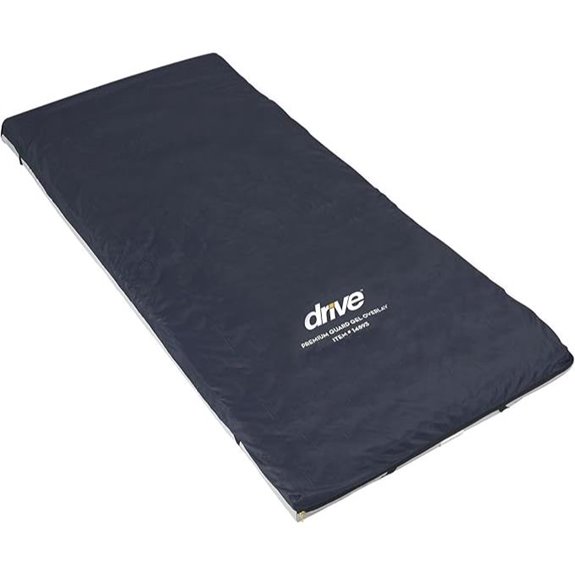 Drive Medical 14893 Premium Guard Gel Mattress Overlay Blue