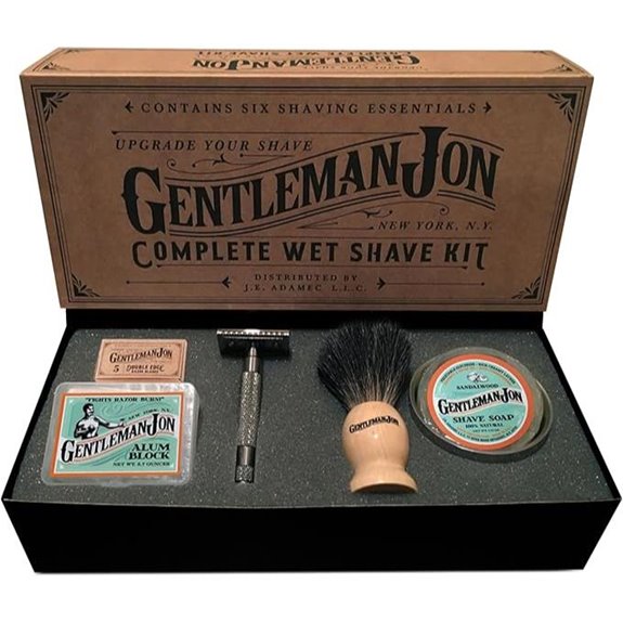 Gentleman Jon Safety Razor Shaving Kit for Men