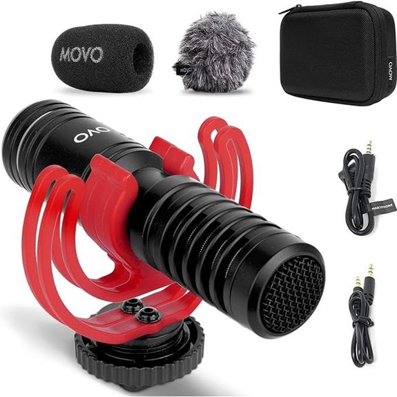 Movo VXR10-PRO Shotgun Microphone for DSLR Cameras