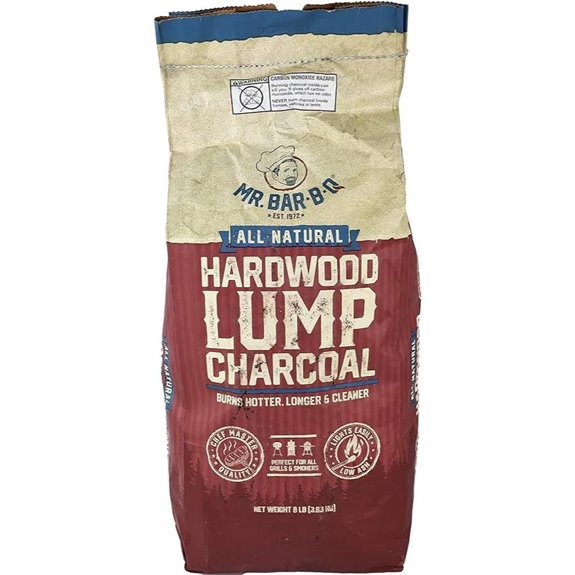 All Natural Hardwood Lump Charcoal for Grilling