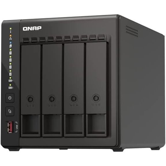 QNAP TS-453E-8G-US 4-Bay NAS with Dual 2.5GbE