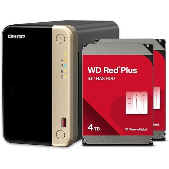 QNAP TS-264 2-Bay NAS with 4TB HDD Bundle