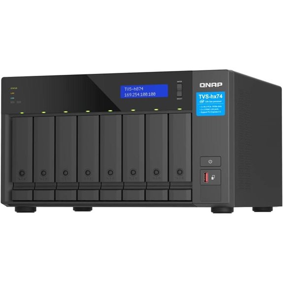 QNAP TVS-h874X-i9 NAS with 64GB RAM
