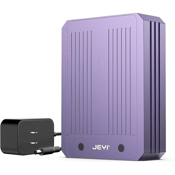 JEYI Quad NVMe Enclosure with USB4 & Thunderbolt