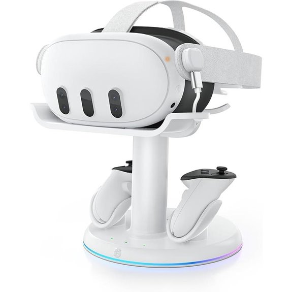 AMVR RGB Charging Dock for Quest 3 Accessories