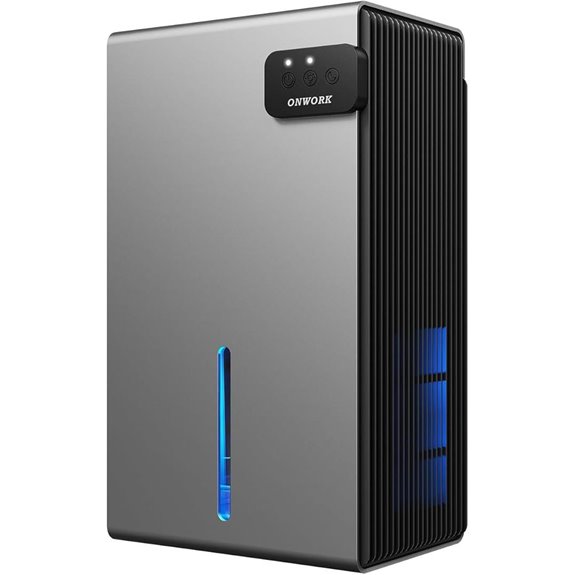 Dehumidifier 95 OZ Quiet for Home & RV 7 Colors