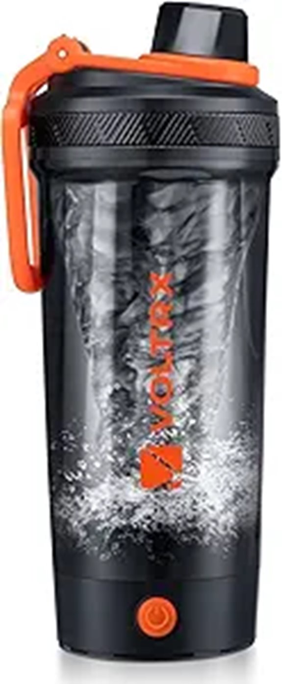 VOLTRX Electric Protein Shaker Bottle with USB Recharge