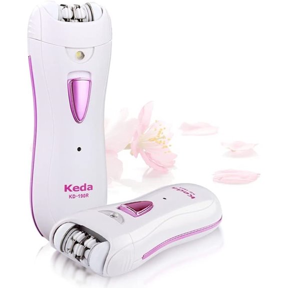 Smooth Glide Rechargeable Epilator for Women