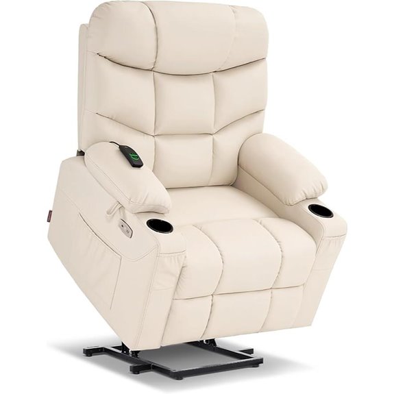 MCombo Power Recliner Chair with Extended Footrest