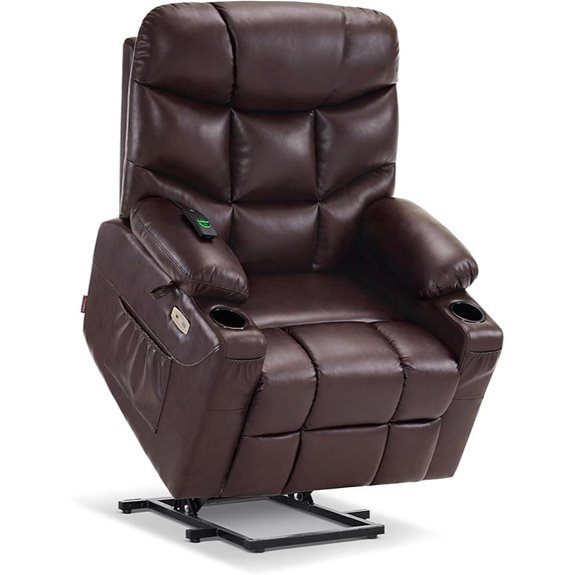MCombo Power Recliner Chair with Extended Footrest