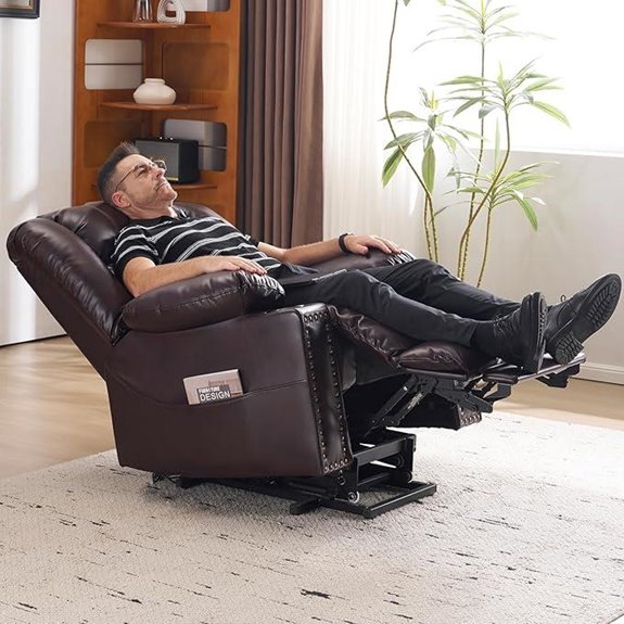 Power Lift Recliner Chair with Heat Massage USB