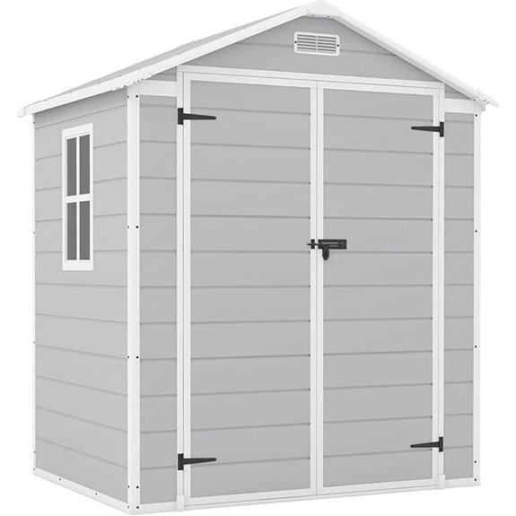 resin outdoor storage shed