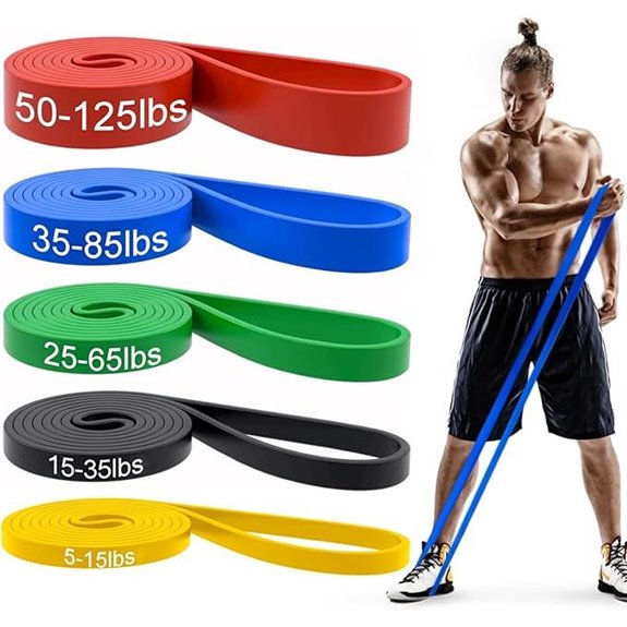 Pull Up Resistance Bands Set for Workout and Therapy