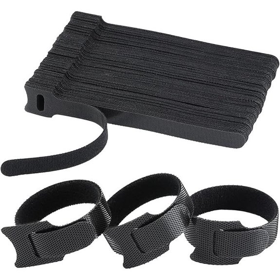 120PCS Reusable 6-Inch Cable Ties for Organization