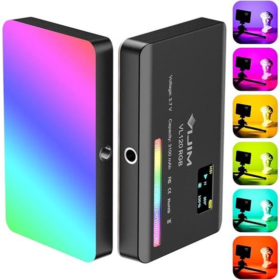 VIJIM VL120 RGB LED Video Light for Camera