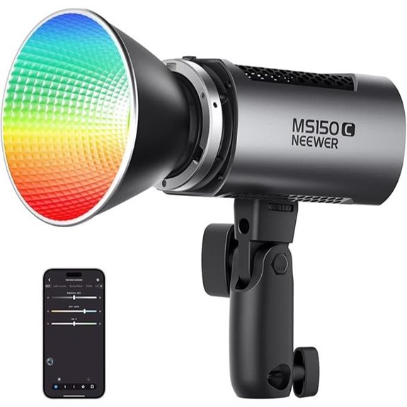 NEEWER MS150C RGBWW LED Video Light with App