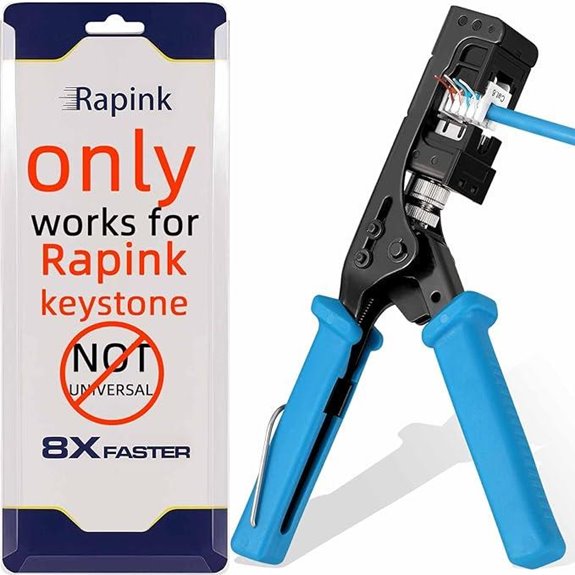 Rapink RJ45 Keystone Jack Punch Down Tool