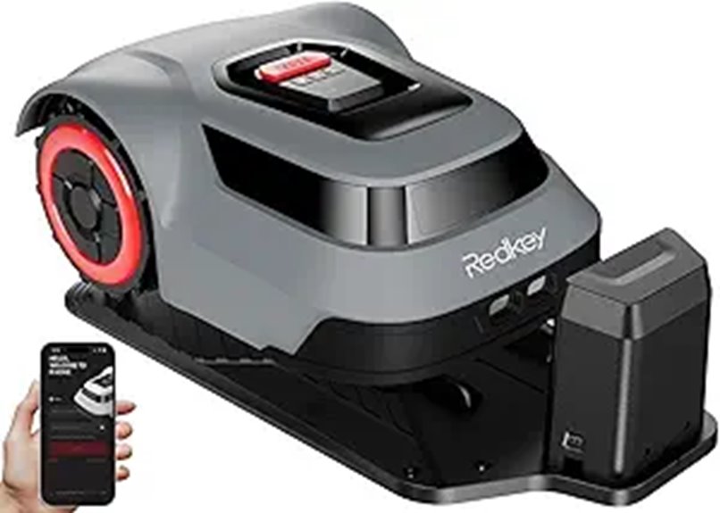 Redkey MGC1000 Robot Lawn Mower with Boundary Wires