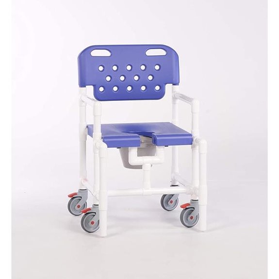 IPU ELT8250 MS Rolling Shower & Bedside Chair