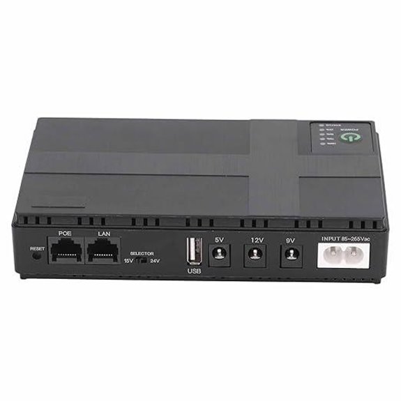 UPS Battery Backup Power Supply for Router and Camera
