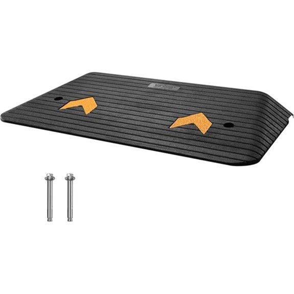 VEVOR 3 Rubber Threshold Ramp for Doorway