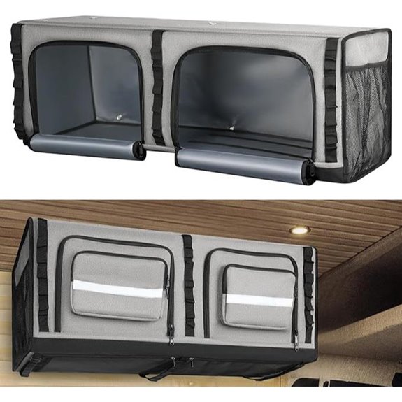 RV Overhead Soft-Sided Storage Cabinet for Vans
