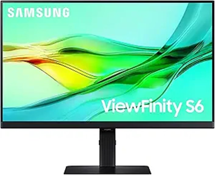 Samsung 24 ViewFinity S6 QHD Monitor with USB-C