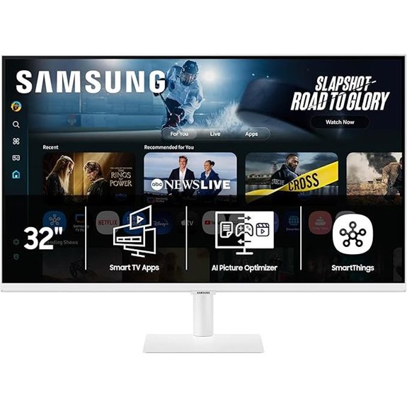 Samsung 32” 4K UHD Smart Monitor with Smart TV