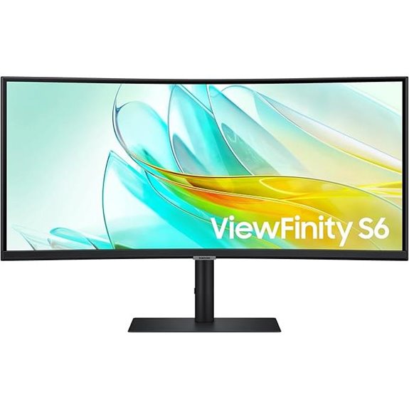 Samsung 34 ViewFinity Curved Monitor with USB-C
