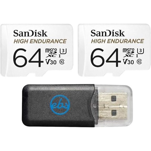 SanDisk 64GB High Endurance MicroSD Card Pack