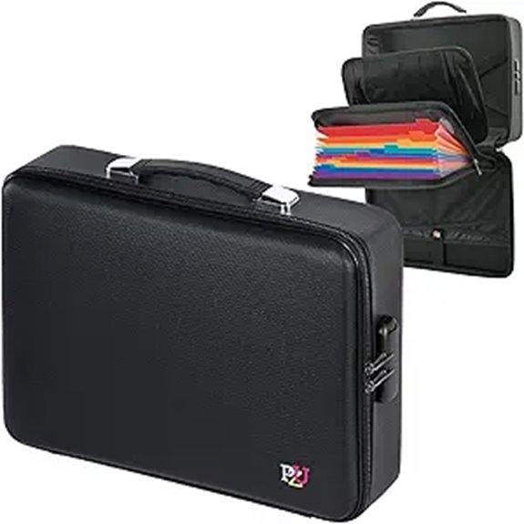 Fireproof Waterproof Document Safe with Lock