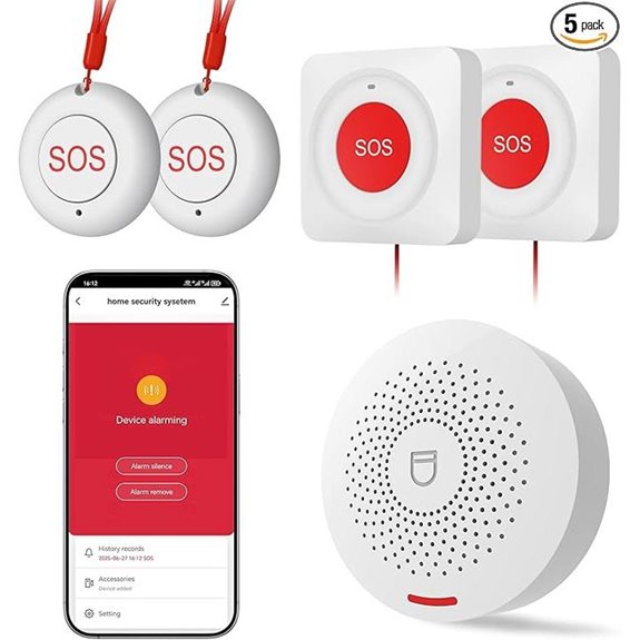 Caregiver Call Button for Seniors and Patients