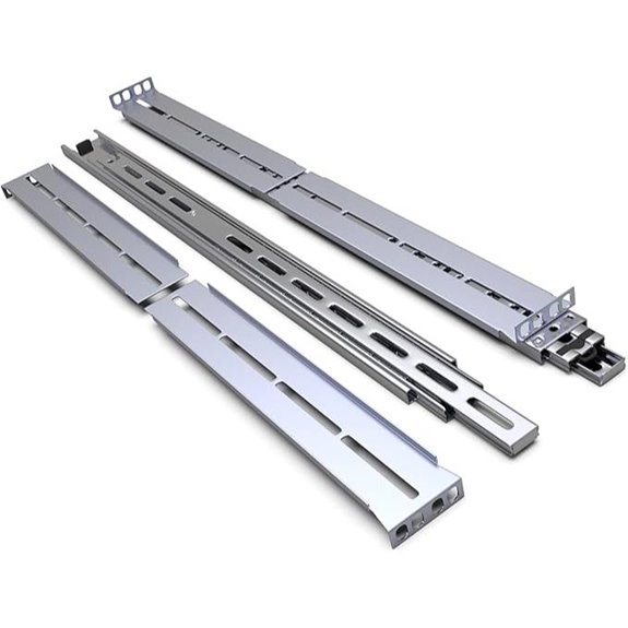 Rackmount Sliding Rails for 2U-8U Chassis