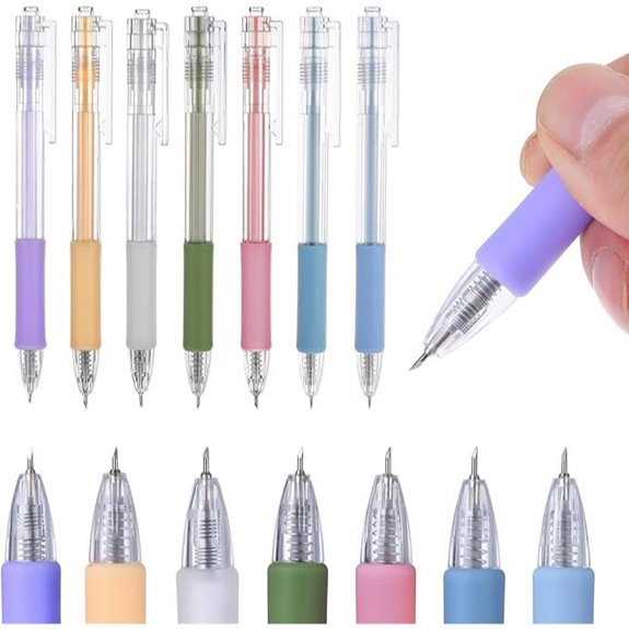 7 Pcs Craft Utility Knives for Paper and Scrapbooking