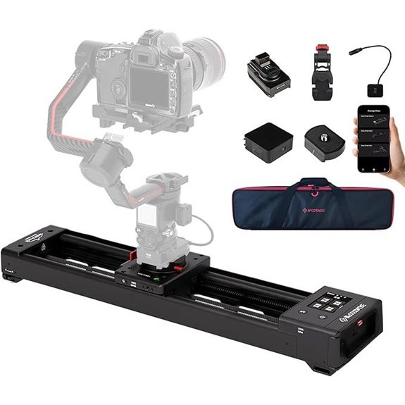 IFOOTAGE Shark Nano II Camera Slider with Rotary Axis