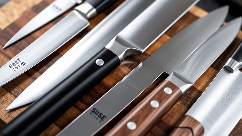 sharpness durability comfort maintenance