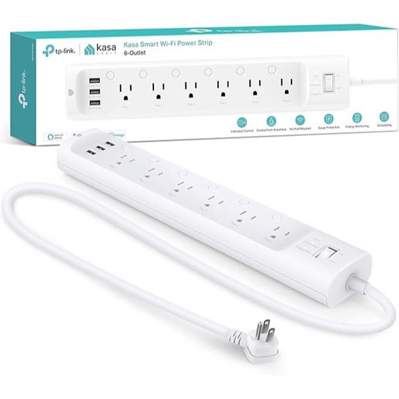 Kasa Smart Power Strip with 6 Outlets and USB